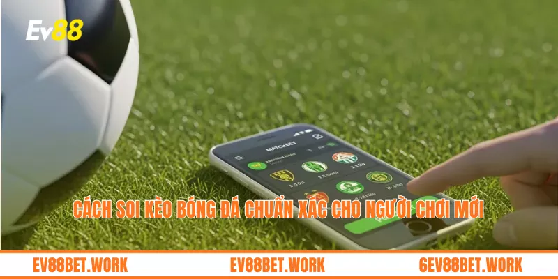 Cách soi kèo bóng đá chuẩn xác cho người chơi mới